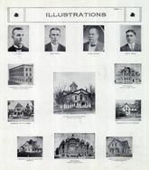J. H. Hull, John Rohlf, Frank Weller, John G. Breer, H. R. Kibbee, W. H. Comstock, John Brewick, Davison County 1909